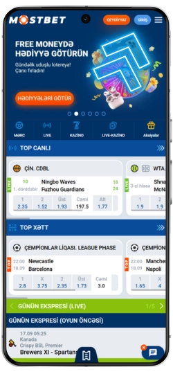 Mostbet daxil olma