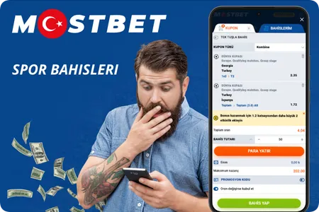 Mostbet'te spor bahisleri
